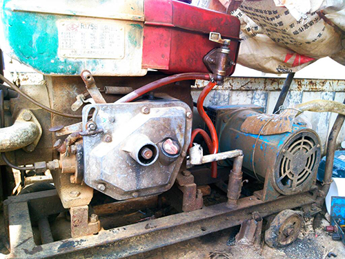 红塔单杠柴油机发电机出租